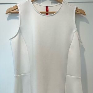 SPANX Classic White Crew Neck Top